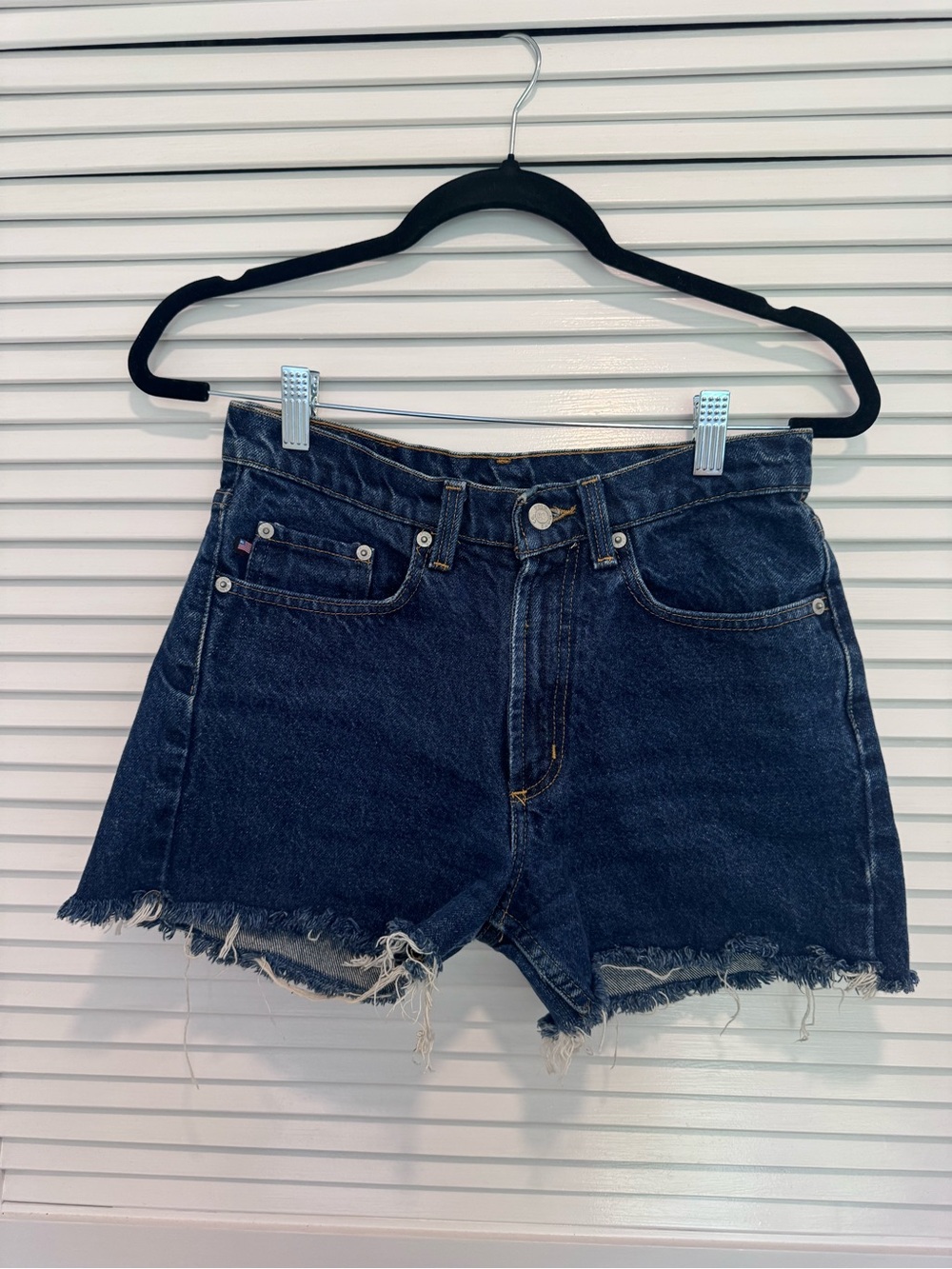 Vintage Ralph Lauren Dark Blue Jean Shorts